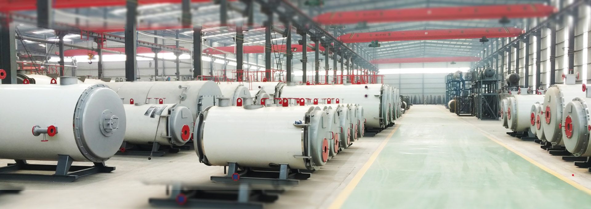 乐竞官网-乐竞(中国)一站式体育服务 燃气锅炉成品车间